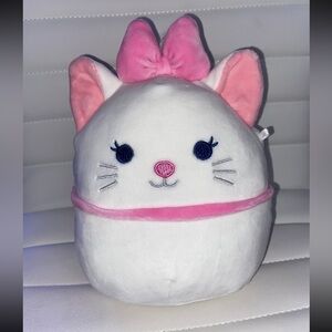 Disney's Aristocats Marie 7" Squishmallow Kellytoy Plush Cat